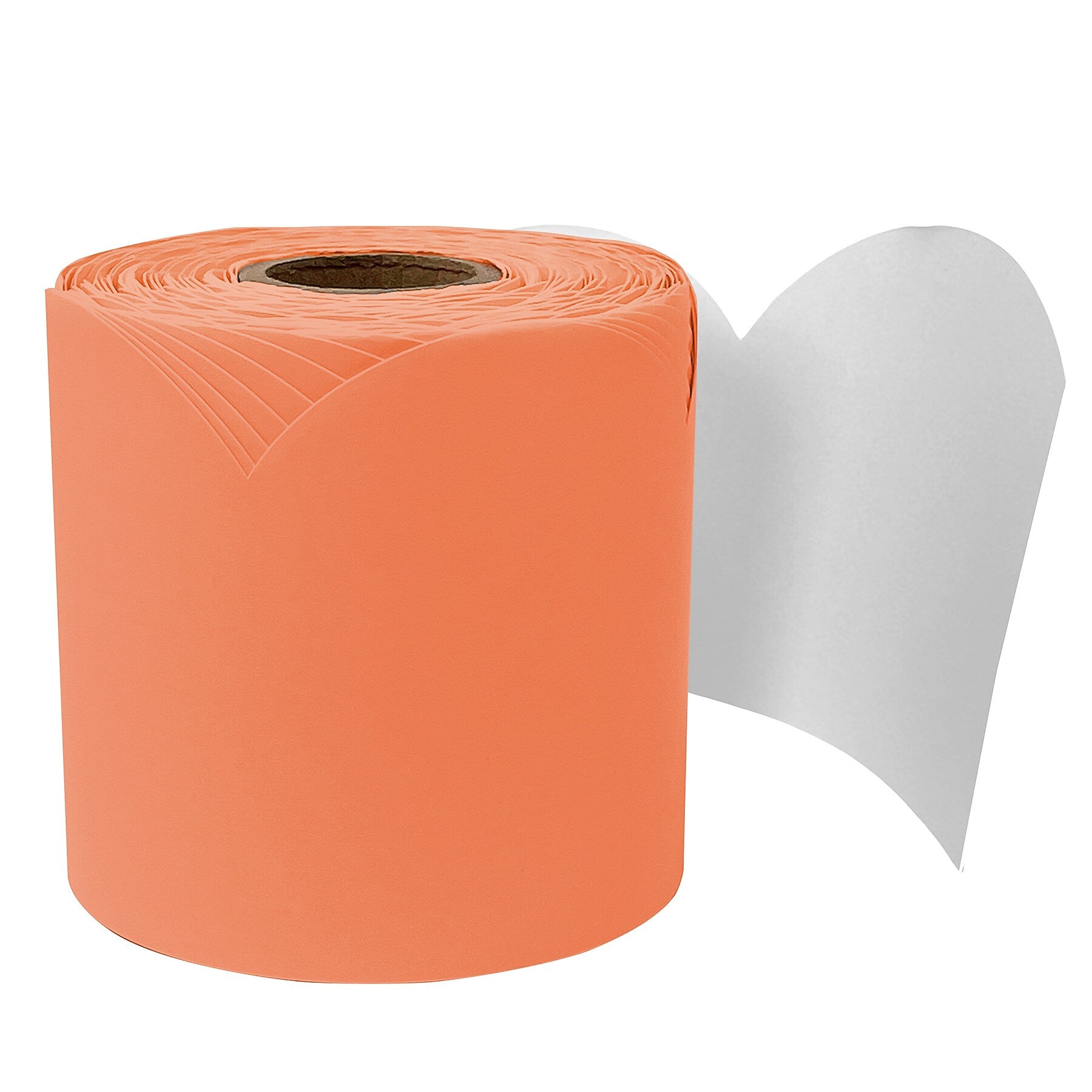 Carson Dellosa Education Rolled Scalloped Bulletin Board Border, 3" x 65', Mango, 3 Bundle (CD-108529-3)