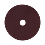 Deep Scrub Pads, 20" Diameter, Maroon, 10/Carton