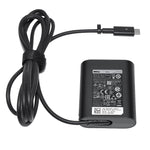 Dell 30W USB-C Power Adapter For Dell XPS 12 9250, Latitude 12 7275, and Latitude 13 E7370 Laptop, Black (DA30NM150)