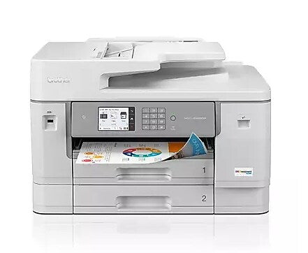 Brother INKvestment Tank MFC-J6955DW Wireless Color Inkjet Printer, All-In-One Supertank, Print, Scan, Copy, Fax