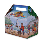Pirate Kids' Meal Barn Boxes, 6.43 x 4 x 3.75, Brown, Paper, 96/Carton