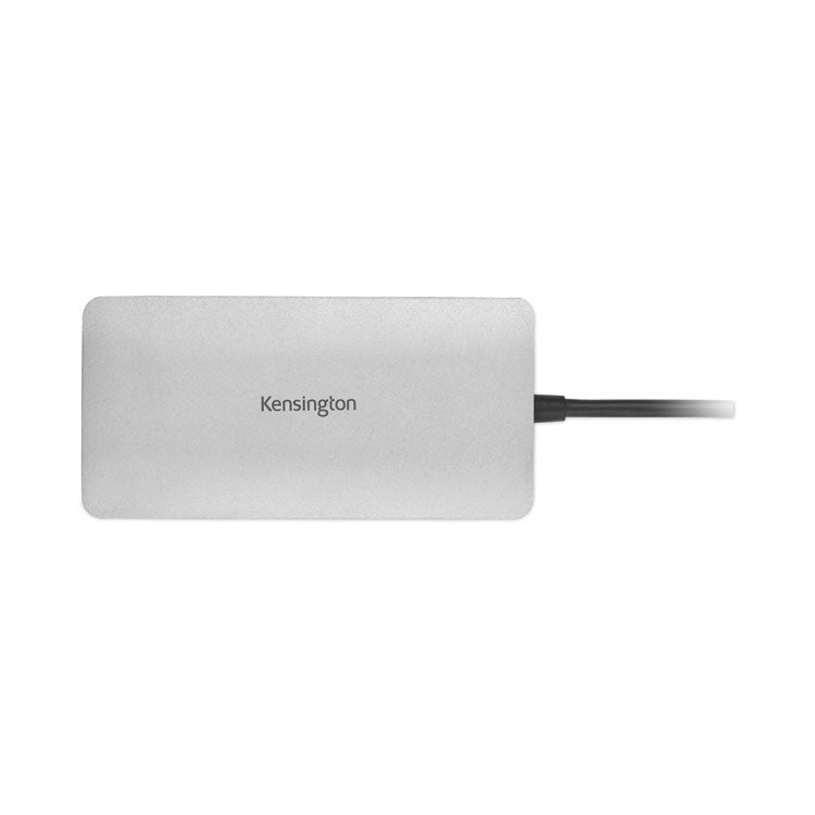 UH1400P USB-C 8-in-1 Driverless Mobile Hub, Gray