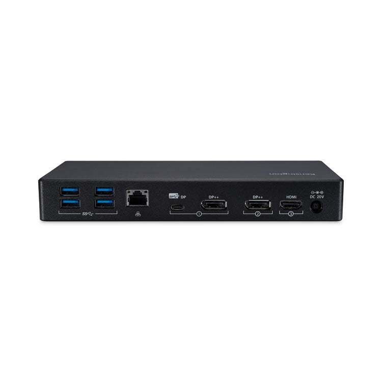 SD4850P USB-C 10 Gbps Dual Video Driverless Docking Station, Black