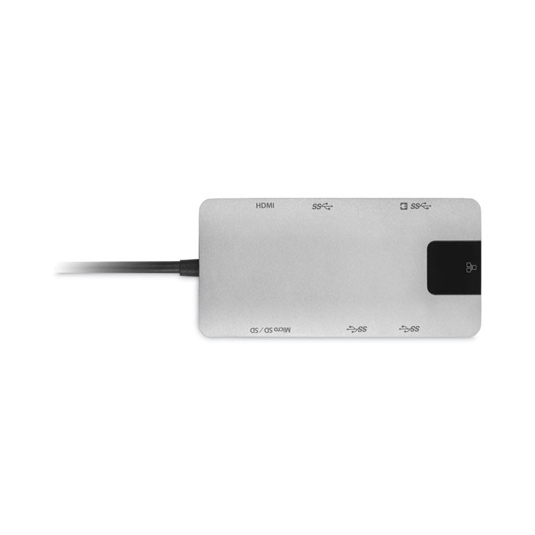 UH1400P USB-C 8-in-1 Driverless Mobile Hub, Gray