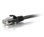 C2G 3' CAT-6 Network Patch Cable, 24 AWG, Black (27151)