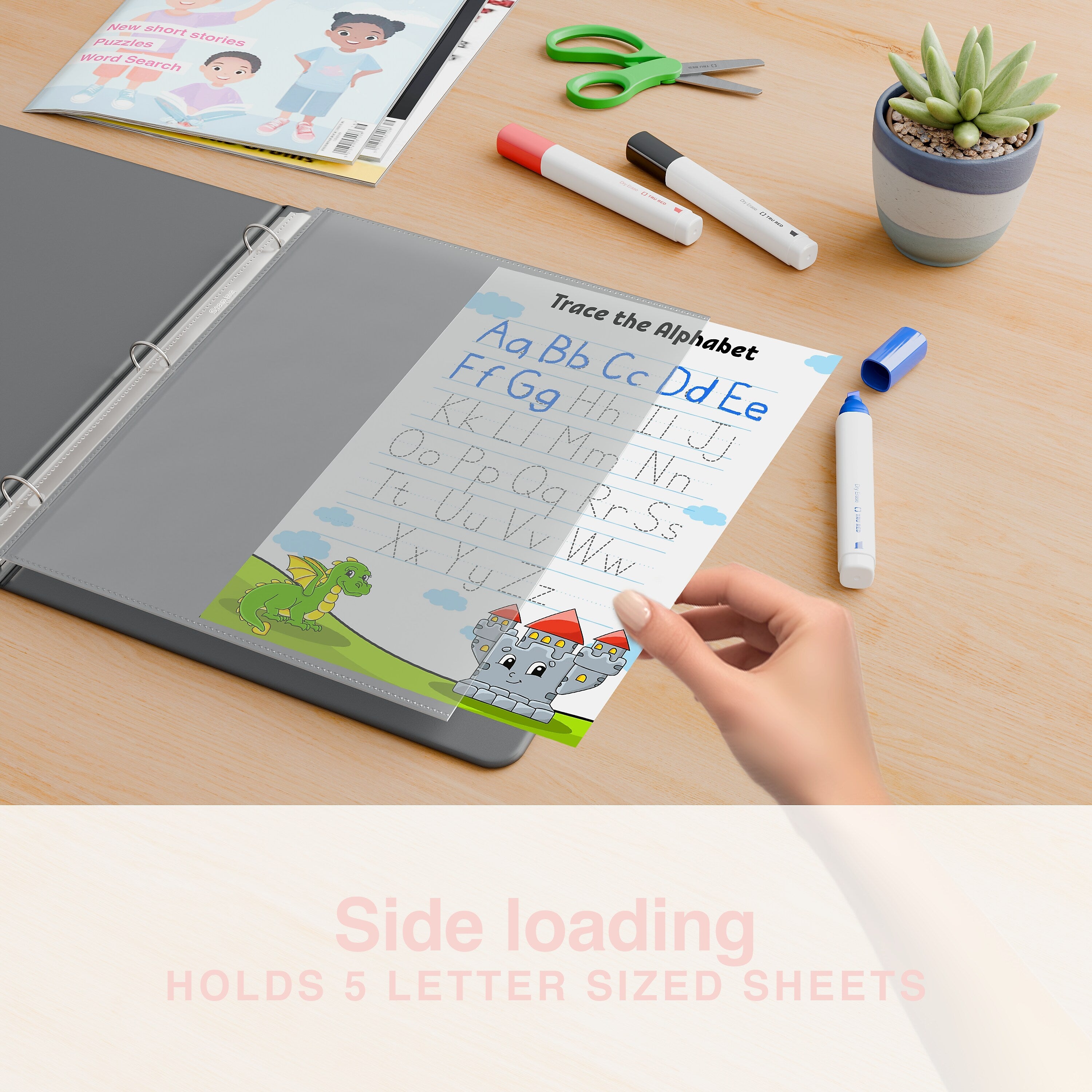 Staples Heavyweight Sheet Protector, 8.5" x 11", Clear, 25/Pack (76001)