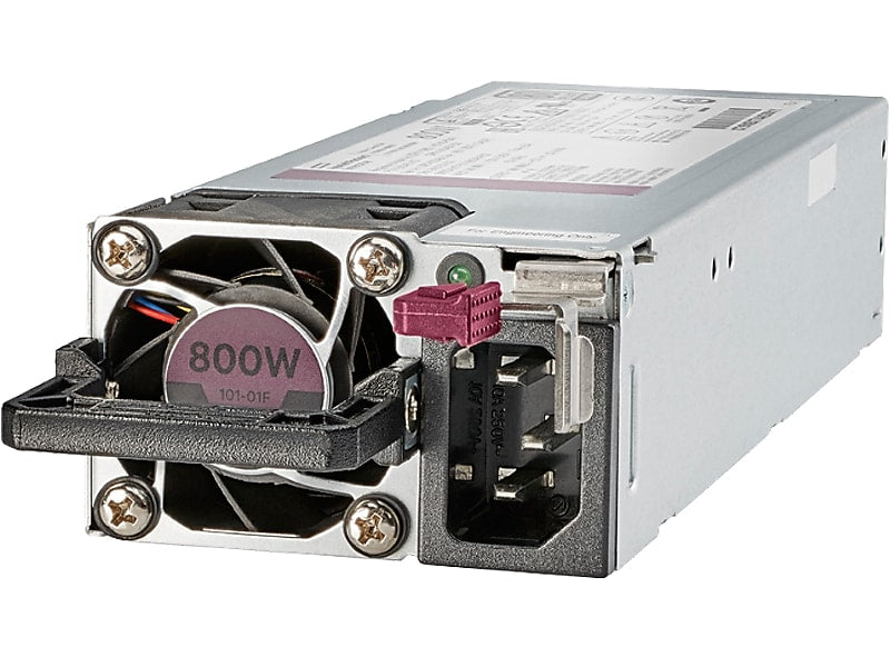 HPE Flexible Slot 800W 80 PLUS Platinum External Power Supply, Silver (P38995-B21)