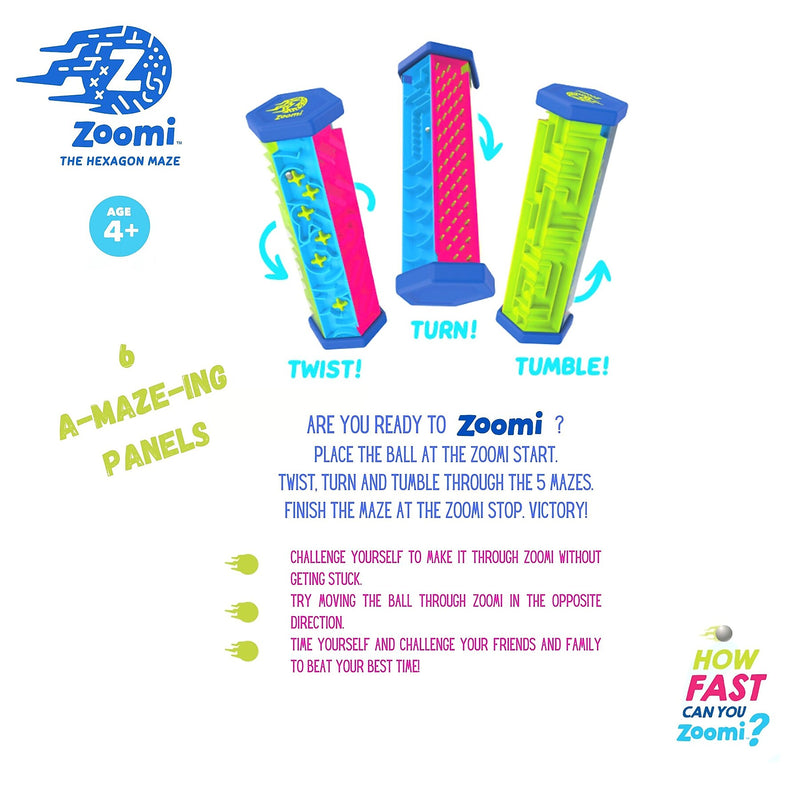 Mobi Zoomi Game, Multicolored (MGMZM1)