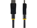 StarTech 6' 4K DisplayPort to DisplayPort Cable, Male to Male, Black, 10/Pack (DISPLPORT6L10PK)
