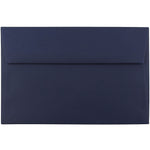 JAM Paper A9 Booklet Envelope 5 3/4" x 8 3/4", Navy Blue, 100/Pack (LEBA792d)
