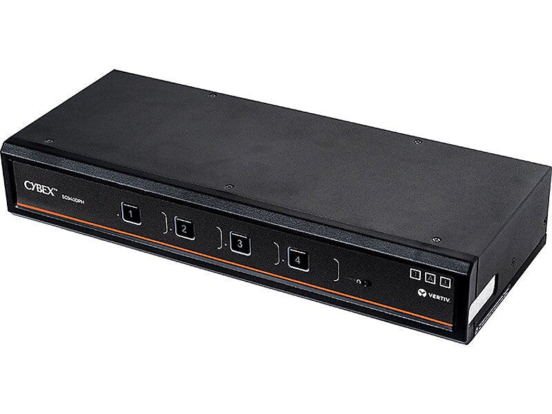 Vertiv Cybex Secure DPH SC940DPH-400 USB DisplayPort HDMI 4-Port KVM Switch