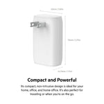 Belkin BOOSTCHARGE USB Type-A/C Universal Dual Wall Charger, White (WCB007dq1MWH-B5)