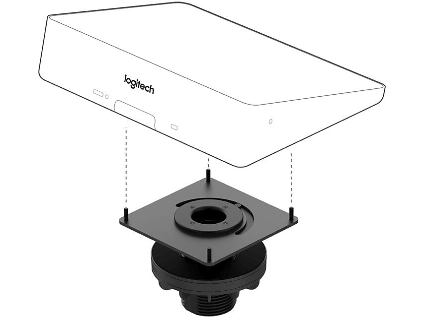 Logitech Tap Webcam Table Mount, Black (939-001811)