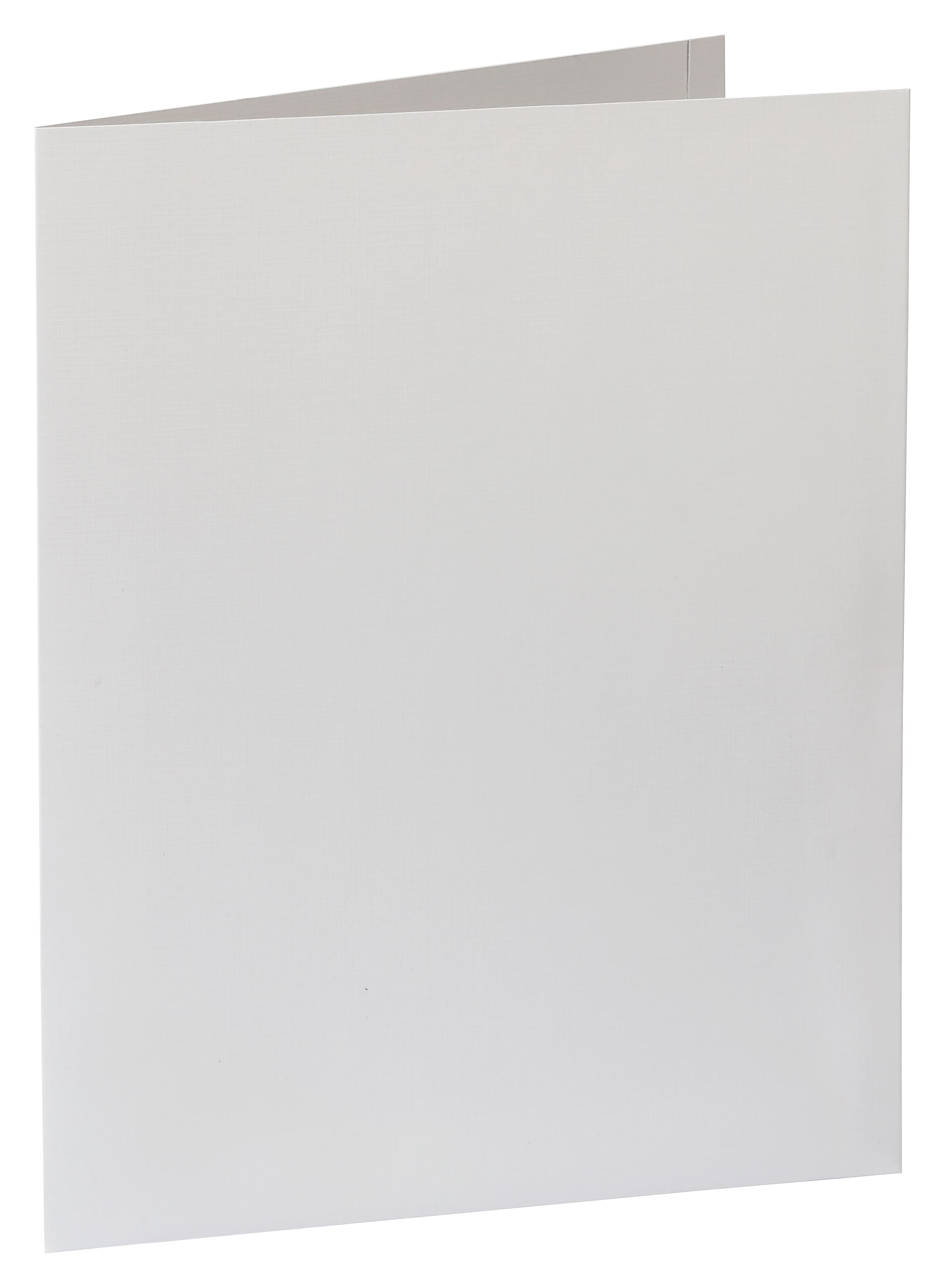 Oxford Linen 2-Pocket Presentation Folders, Gray, 25/Box (53405EE)