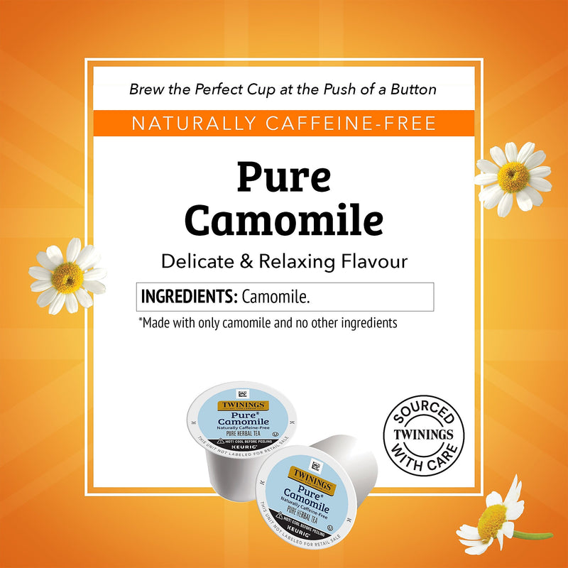 Twinings Pure Camomile Herbal Tea, Keurig® K-Cup® Pods, 24/Box (TNA85790)