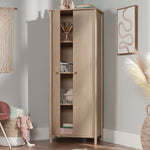 Sauder Select 72"H Storage Cabinet with 3 Shelves, Natural Maple (433285)