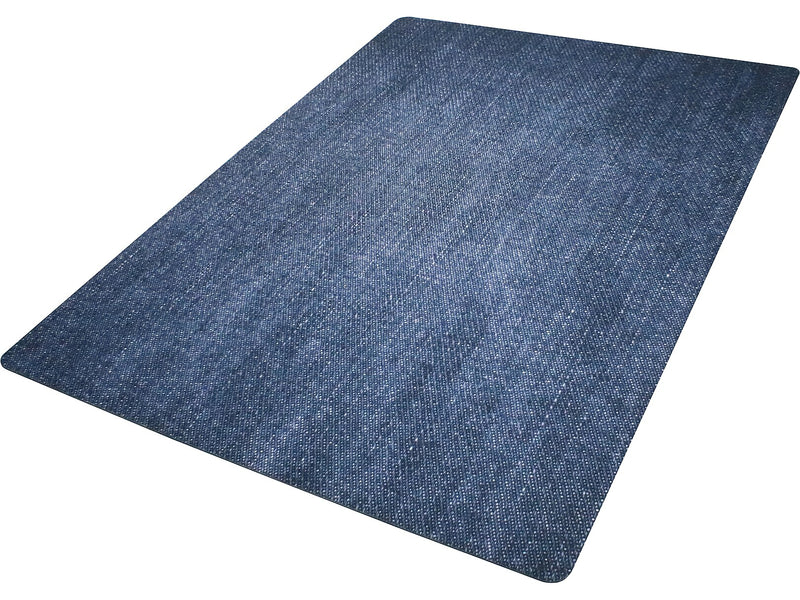 M + A Matting Hard Floor Chair Mat, 35" x 47", Stonewash Blue (228552134127)
