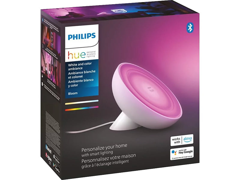 Philips Hue Bloom ZigBee Light Link Smart LED Table Light, White (560185)