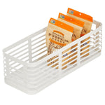 mDesign Steel Organizer, Matte White (25937)