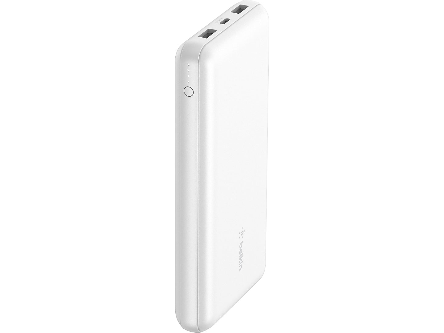 Belkin BoostCharge USB-A/USB-C Power Bank, 15W, 20000 mAh, White (BPB012btWH)