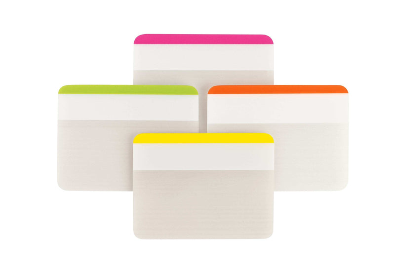Post-it Tabs, 2" Wide, Assorted Colors, 24 Tabs/Pack (686F1BB)