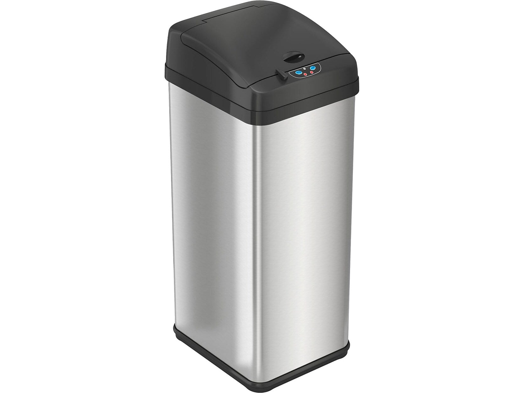 HLS Commercial Stainless Steel Sensor Trash Can with Automatic Lid, 13-Gallon, Silver (HLS13MX)