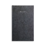 Staples Record Book, 7.25"W x 11.75"H, Blue Marble, 300 Sheets/Book (886673)