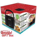 Brentwood ELB-600BK Portable Electric Food Warmer, 0.625 Qt.