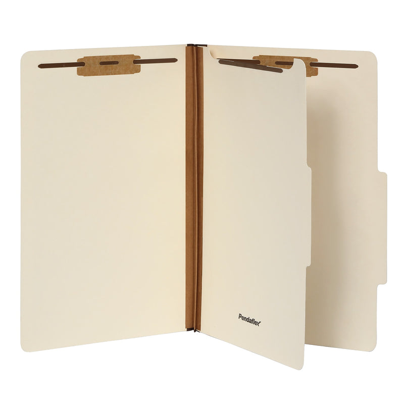 Pendaflex Classification Folder, 1-Dividers, 1 3/4" Expansion, Legal Size, Manila, 10/Box (98621)