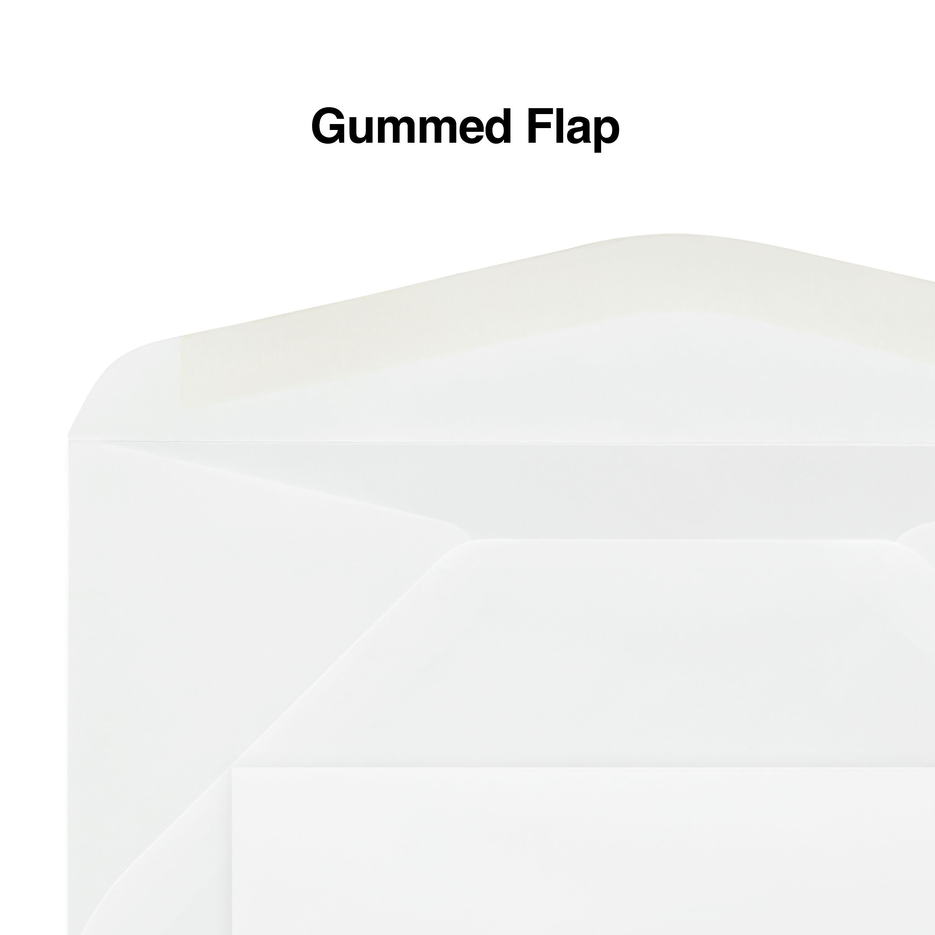 Staples Gummed #9 Business Envelope, 3 7/8" x 8 7/8", White Wove, 500/Box (351470N)