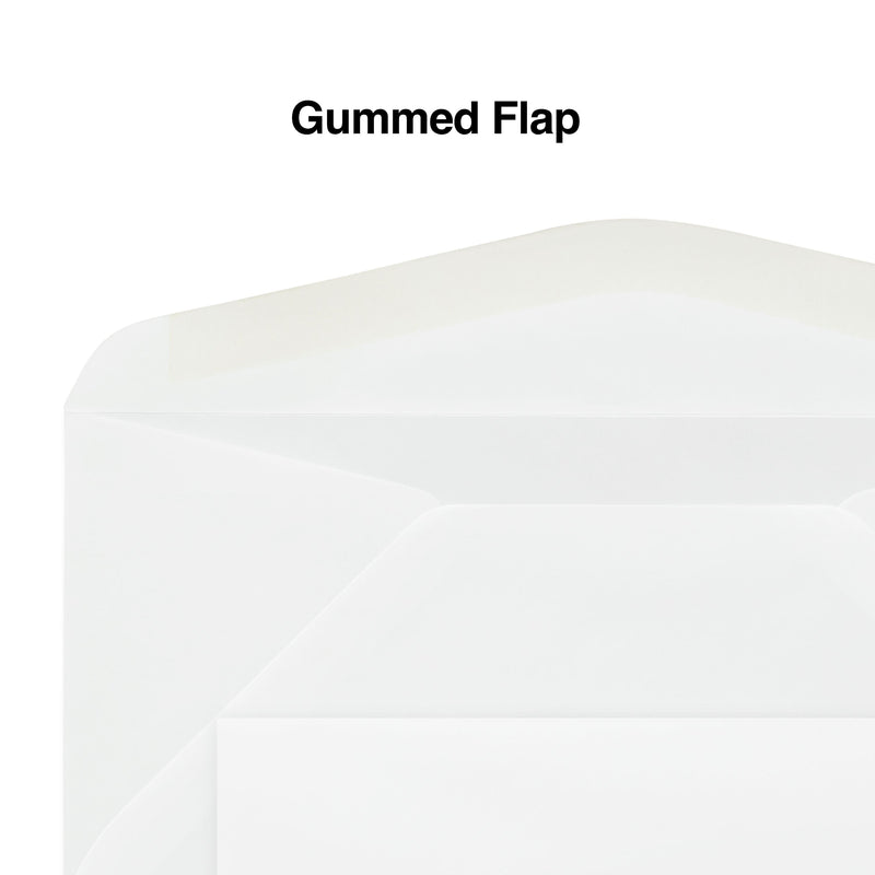 Staples Gummed #9 Business Envelope, 3 7/8" x 8 7/8", White Wove, 500/Box (351470N)