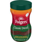 Folgers Classic Decaf Ground Coffee, Medium Dark Roast, 8 oz., Each (SMU20630)