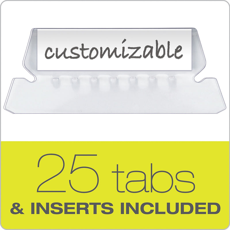 Pendaflex Recycled Hanging File Folders, 1/5 Tab, Letter Size, Blue, 25/Box (81603)