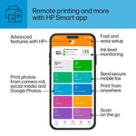 HP OfficeJet 8015e Wireless Color All-In-One Printer, Print, Scan, Copy, Best for Home Office, 6 Months FREE Ink (228F5A)