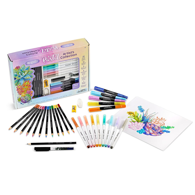Crayola Pastels Artist's Collection Kit (BIN042932)