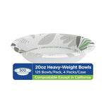 Dixie Ultra Pathways Paper Bowl, 20 oz., Multicolored, 500/Carton (SX20PATH)
