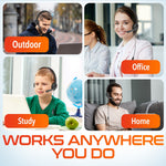 Delton 12Y Stereo On-Ear Computer Headset, USB Type-A (DWH12Y)