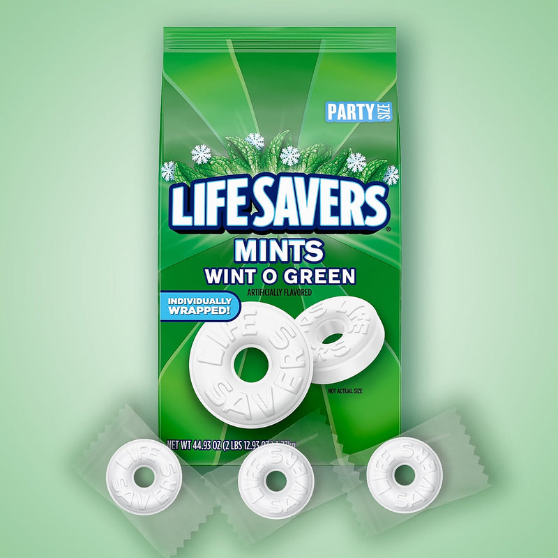LifeSavers Wint O Green Mints, 44.93 oz. (220-00017)