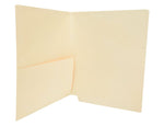 Medical Arts Press End Tab File Folders, letter size manila, reinforced end tab, 250/Box (31459B)