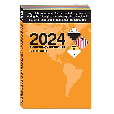 2024 Emergency Response Guidebook (ERG), Standard Bound, Full Size (ERG0031)