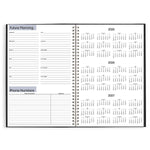 2026 AT-A-GLANCE DayMinder 8" x 12" Monthly Planner, Faux Leather Cover, Black (SK2-00-26)