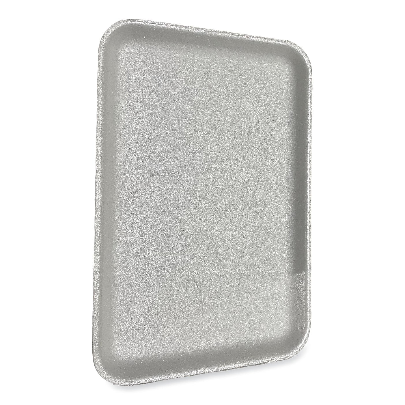 GEN Meat Trays, 13.81 x 9.25 x 2.7, White, 100/Carton