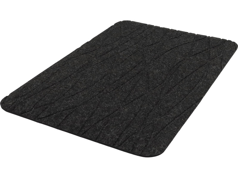 M + A Matting TuffComfort Anti-Fatigue Commercial Standing Desk Floor Mat, 2' x 3', Coal Black (5230232232107)