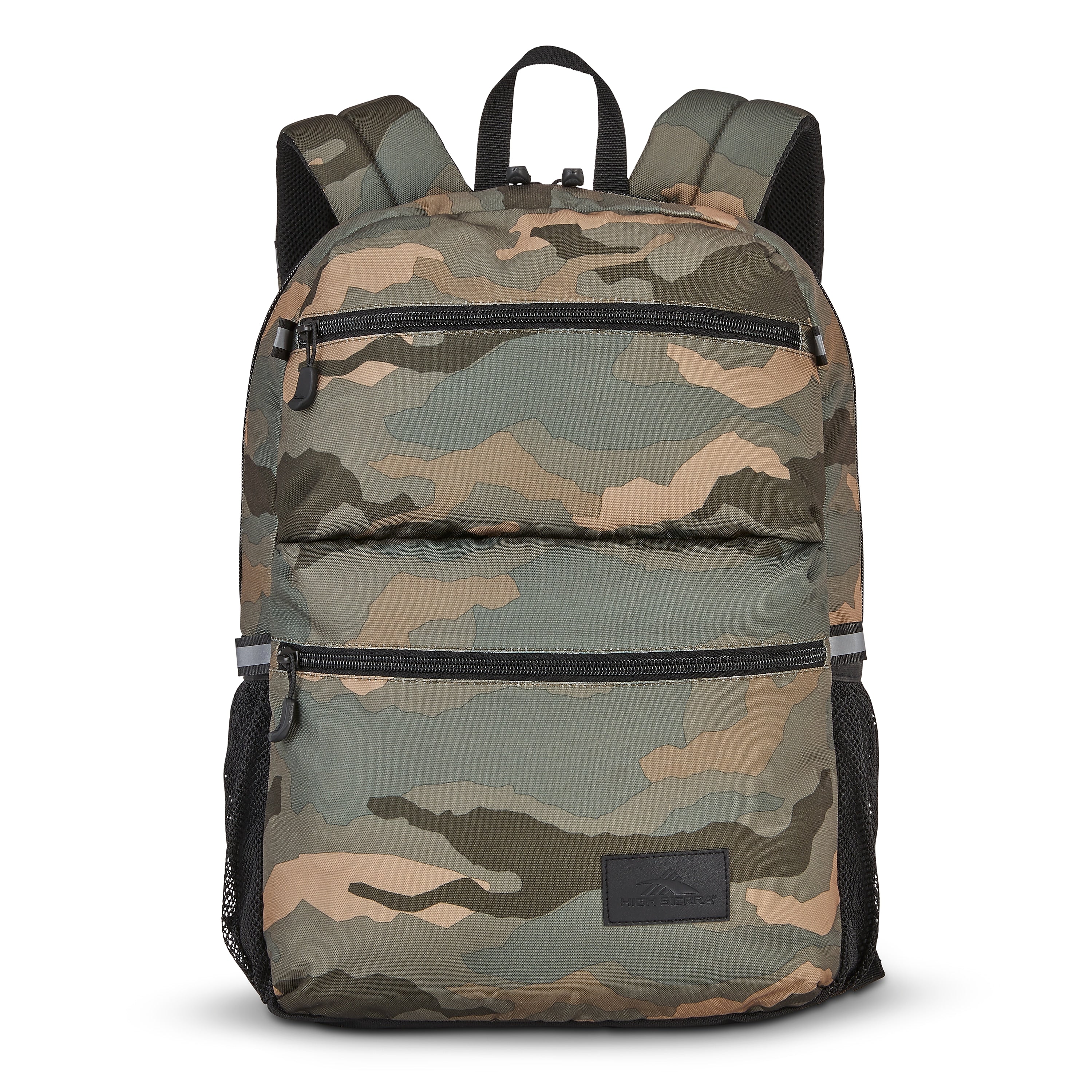 High Sierra Everclass Laptop Backpack, Medium, Natural Camo (150917-A332)