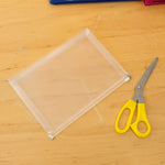 JAM Paper Premium Expanding Wallet with Zipper Closure, Other, Clear, 3/Pack (473Z1clx3)