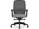 HON Nucleus Fabric/Mesh Swivel Task Chair, Basalt/Black (HNR1KD.Y2.STC.A.H.IM.APX25.BL.SB.T)