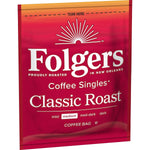 Folgers Coffee Singles Coffee Packets, Medium Roast, 0.16 oz., 19/Box (PRO29764)