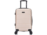 DUKAP Sense 20" Hardside Suitcase, 4-Wheeled Spinner, TSA Checkpoint Friendly, Champagne (DKSEN00S-CHA)