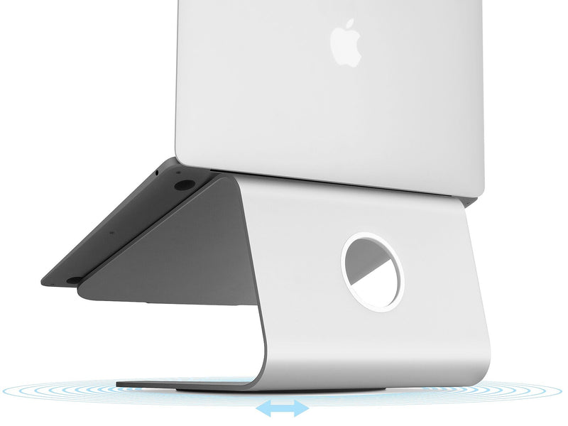 Rain Design mStand360 Laptop Stand for Apple MacBook/MacBook Pro/Powerbook, Silver (10036)