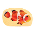 TickiT Wooden Sea Life Blocks, Multicolored, 15 Pieces/Set (CTU73566)